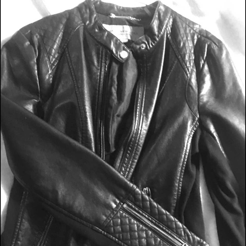 Large Leather Jacket By Mark Jacobs - image 1